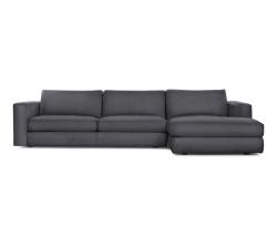 Design Within Reach Reid Sectional Chaise Right с обивкой из ткани - 1
