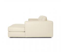 Design Within Reach Reid Sectional Chaise Right в коже - 3