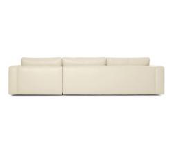 Design Within Reach Reid Sectional Chaise Right в коже - 4