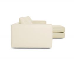 Design Within Reach Reid Sectional Chaise Right в коже - 5