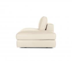 Design Within Reach Reid Side Chaise in Right в коже - 4