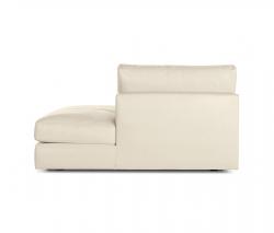 Design Within Reach Reid Side Chaise in Right в коже - 5