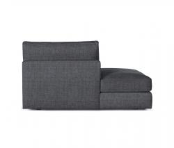 Design Within Reach Reid Side Chaise Left с обивкой из ткани - 4