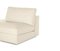 Design Within Reach Reid Side Chaise Left в коже - 5