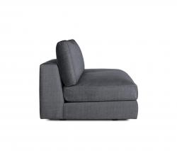 Design Within Reach Reid Side Chaise Right с обивкой из ткани - 3