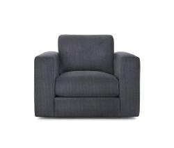 Изображение продукта Design Within Reach Reid офисное кресло с подлокотниками с обивкой из ткани