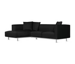 Design Within Reach Bilsby Sectional with Chaise в коже, Left - 2