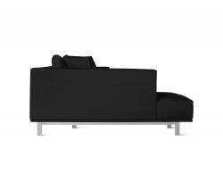 Design Within Reach Bilsby Sectional with Chaise в коже, Left - 4