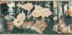 Petracer's Ceramics Grand Elegance country life cats su panna B - 1