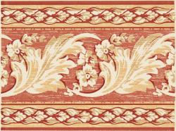 Petracer's Ceramics Grand Elegance fleures nicole rosso su crema - 1