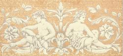Petracer's Ceramics Grand Elegance gemelli con cornucopia su crema A - 1