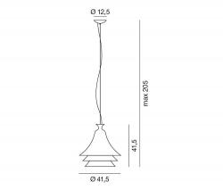 Rotaliana Campanula H1 подвесной светильник - 2