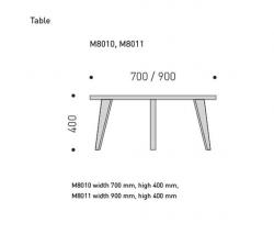 MINT Furniture Coffeetable low - 3