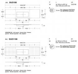 antoniolupi Duo 108/1108 - 2