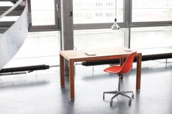Alvari Desk solid wood elm - 1
