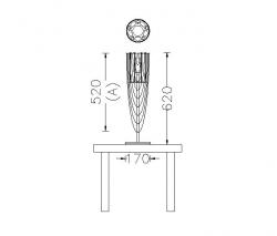 Willowlamp Circular Pod 150 настольный светильник - 5