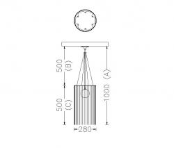 Willowlamp Circular Cropped 280 подвесной светильник - 5