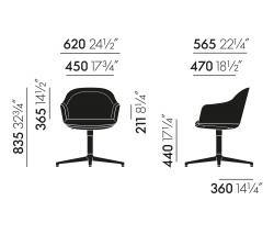 Vitra Softshell кресло - 2