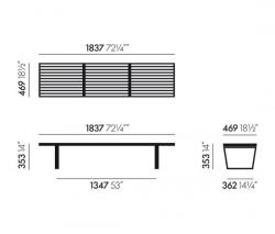 Vitra Nelson скамейка - 2