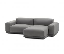 Vitra Place диван двухместный chaise longue configuration - 1