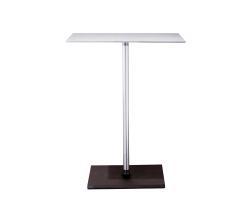 emeco Square brushed cafe table - 1