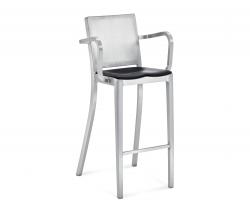 Изображение продукта emeco Hudson барный стул with arms seat pad