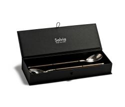 Klong Salvia salad servers shiny - 2