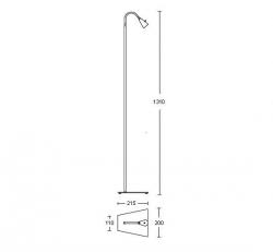 Orsjo Belysning Cool 39361 floor - 2