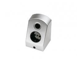 Hera Alpha - Switch/Socket Combination for Angle Mounting - 1