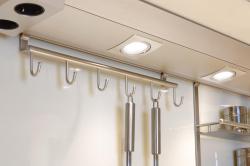 Hera Futura Plus R - Under-Cabinet Luminaire in Customised Lengths with Fittings to Suit - 3