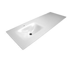 CODIS BATH Bowl shaped inset basin worktop - 1