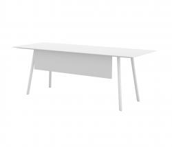 viccarbe Maarten table 200x80cm with screen - 1