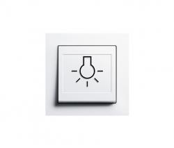 Gira Switch with touch-activation symbol | E2 - 3