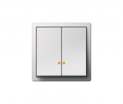 Gira Series control switch with LED illumination element | F100 - 1