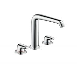 Изображение продукта Hansgrohe Axor Bouroullec смеситель для ванны на 3 выхода 195 with lever handles without pull rod DN15