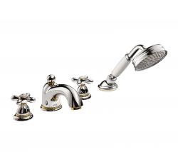 Изображение продукта Hansgrohe Axor Carlton 4-hole rim-mounted bath mixer with cross handles DN15