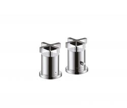 Hansgrohe Axor Citterio 2-Hole Thermostatic Rim-Mounted Bath Mixer with cross handles DN15 - 2