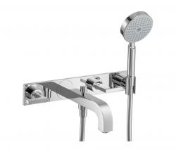 Hansgrohe Axor Citterio 3-Hole Bath Mixer with lever handles and plate DN15 - 1