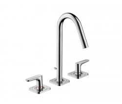 Изображение продукта Hansgrohe Axor Citterio M 3-Hole Basin Mixer with escutcheons DN15