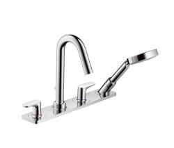 Изображение продукта Hansgrohe Axor Citterio M 4-Hole Rim-Mounted Bath Mixer with plate DN15