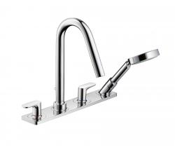 Изображение продукта Hansgrohe Axor Citterio M 4-Hole Tile-mounted Bath Mixer with plate DN15