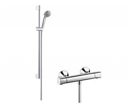 Изображение продукта Hansgrohe Ecostat Universal Combi 0.65 m with Crometta 85 Vario ручной душ