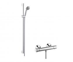 Изображение продукта Hansgrohe Ecostat Universal Combi 0.90 m with Crometta 85 Vario ручной душ