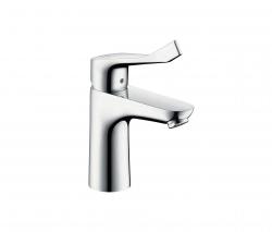 Hansgrohe однорычажный смеситель для раковины 100 CoolStart without waste set, with extra long handle - 1