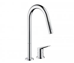 Изображение продукта Hansgrohe Axor Citterio M 2-Hole Kitchen Mixer with pull-out spray DN15