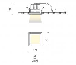 Aqlus Iro piccolo recessed - 2