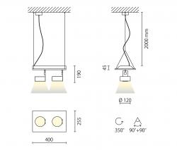 Aqlus Level – Mur single Ø120 hanging system - 3