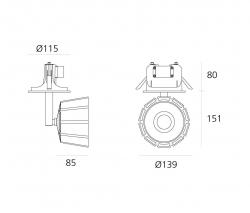 Artemide Airlite Semi-recessed - 3