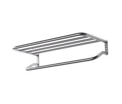 Inda Ego Bath towel rack with towel holder, center distance 60 cm - 1