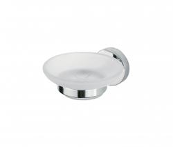 Изображение продукта Inda Forum Wall-mounted soap holder with satined glass dish